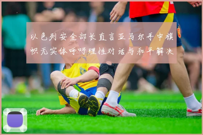 以色列安全部长直言亚马尔手中旗帜无实体呼吁理性对话与和平解决方案
